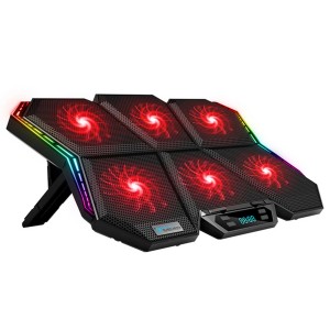 پایه خنک کننده لپ تاپ کول کولد RGB مدل 6-K40